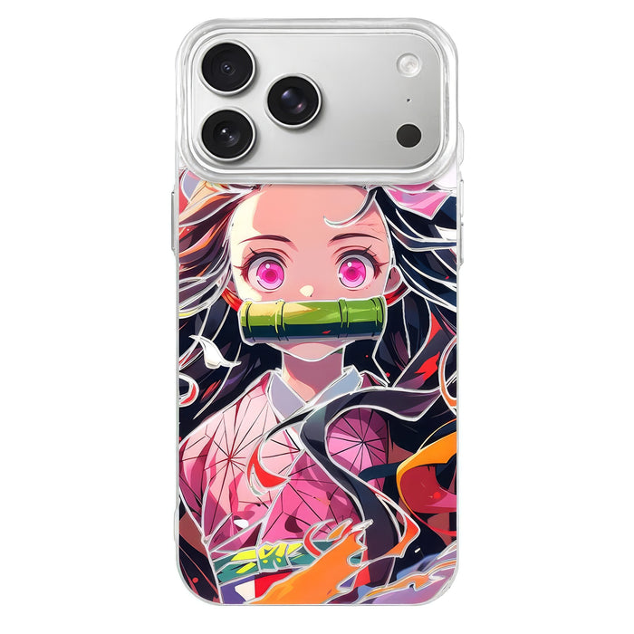 Nezuko Pink Bamboo – Demon Slayer Case