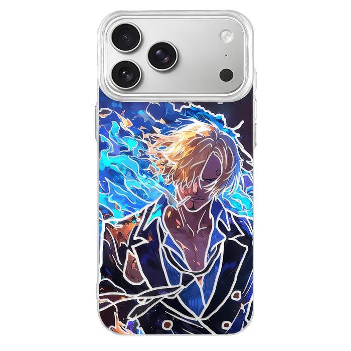 Blue Flame Kick – Coque One Piece