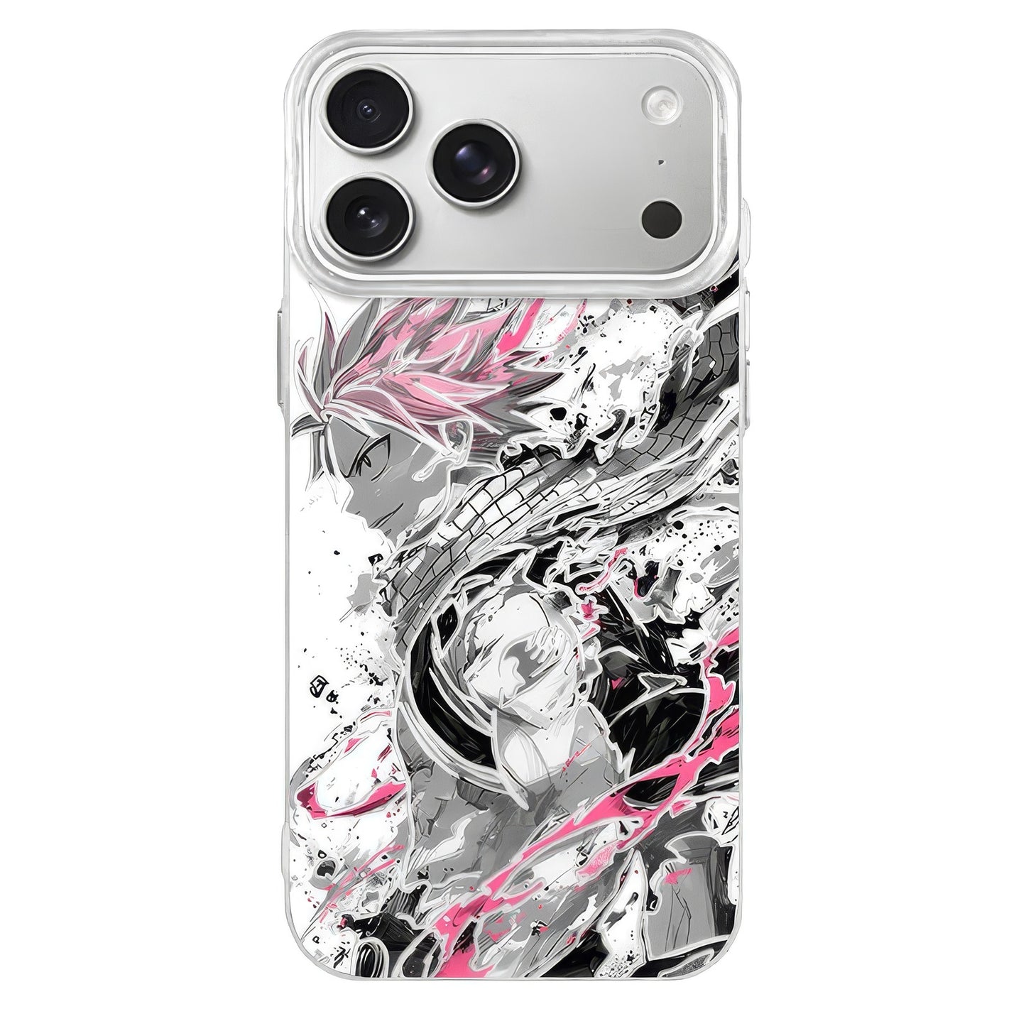 BLACK AND WHITE FLAME - FAIRY TAIL