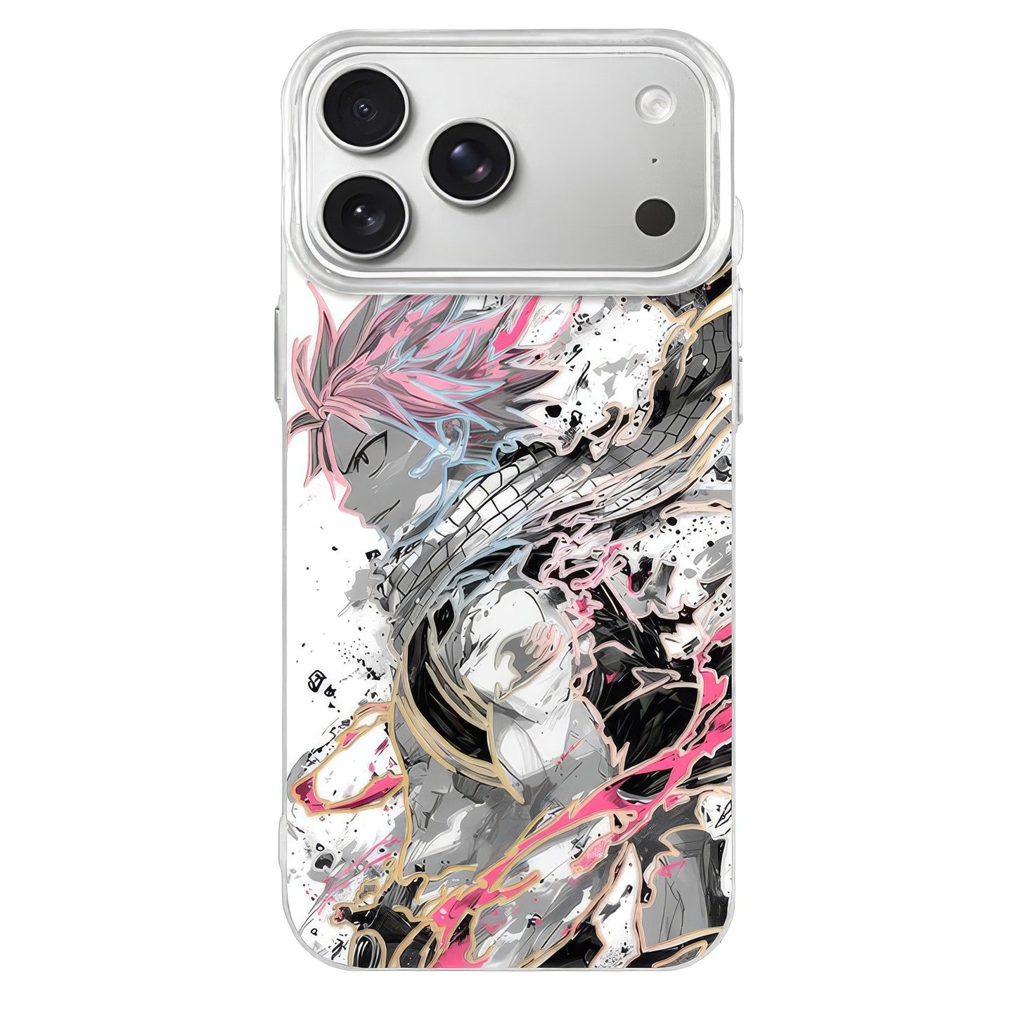 BLACK AND WHITE FLAME - FAIRY TAIL