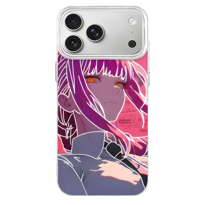 Makima Pink Portrait – Chainsaw Man Case