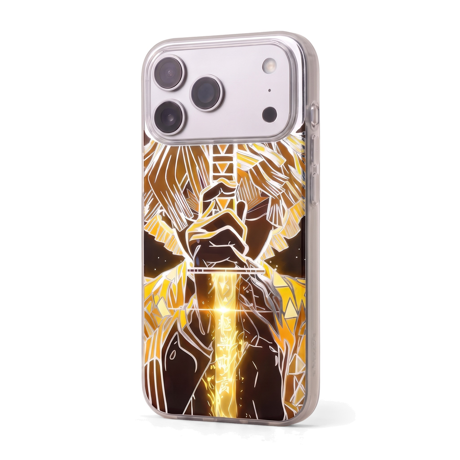 Funda Zenitsu Demon Slayer iPhone 17 Pro Max