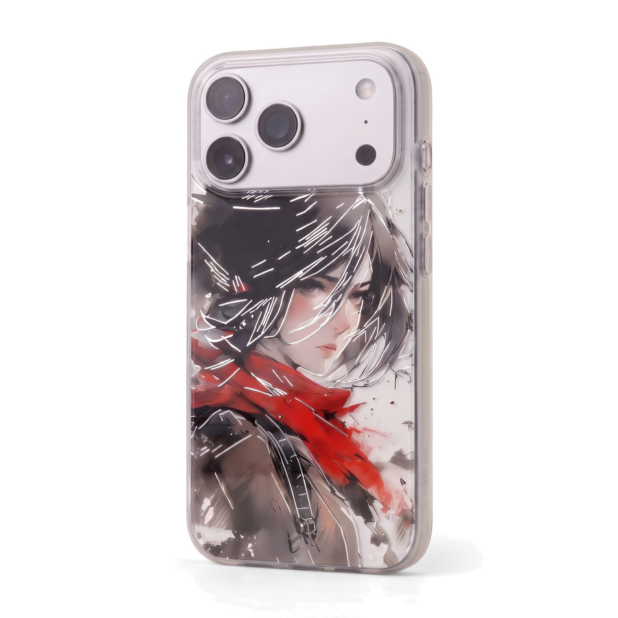 Funda Mikasa Attack On Titan iPhone 17 Pro Max