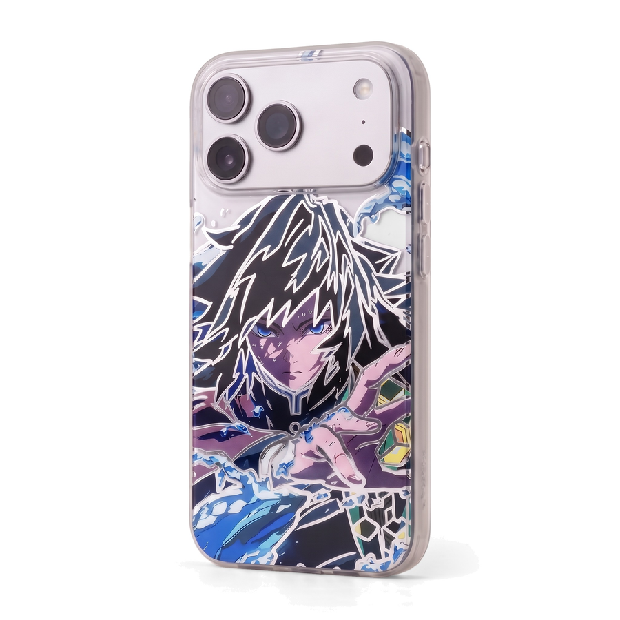 Funda Giyu Tomioka Demon Slayer iPhone 17 Pro Max