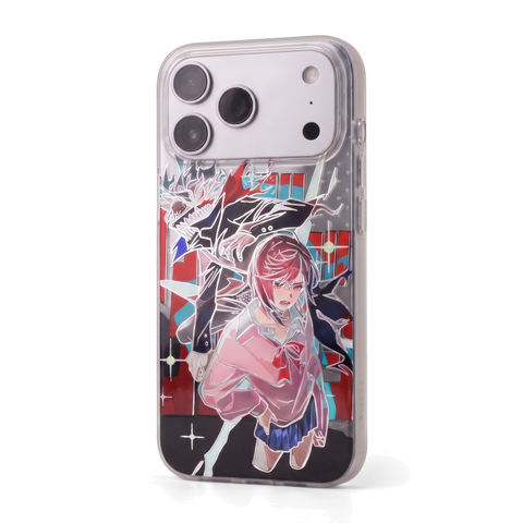 Momo & Okarun Pink Duo – Dandadan Case