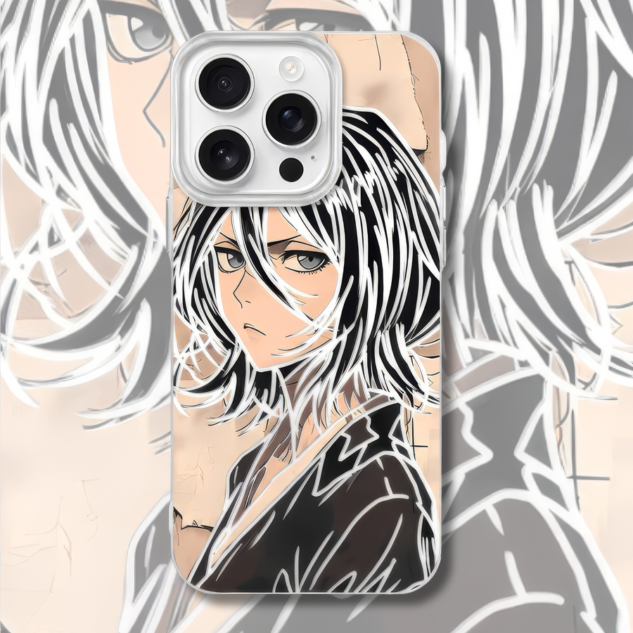 Rukia Ink Portrait – Bleach Hülle