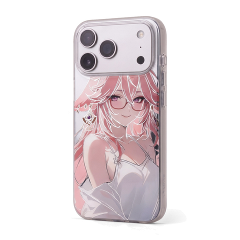 Yae Miko Pink Fox Shrine – Genshin Impact Case