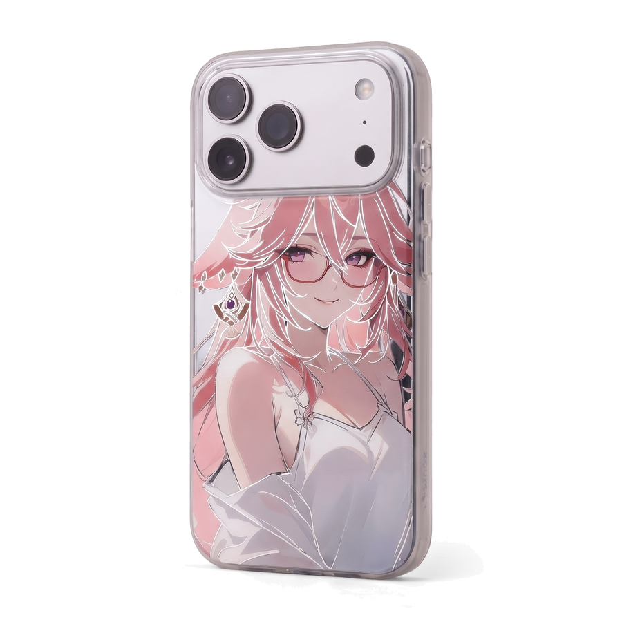 Funda Yae Miko Genshin Impact iPhone 17 Pro Max