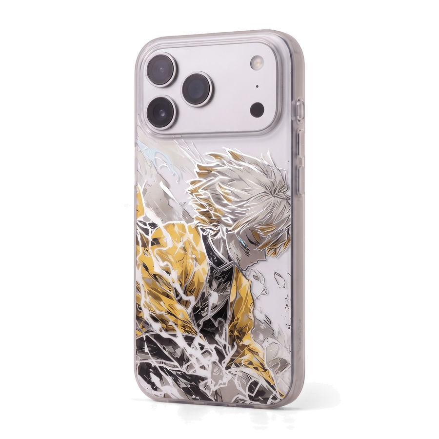Funda Zenitsu Demon Slayer iPhone 17 Pro Max
