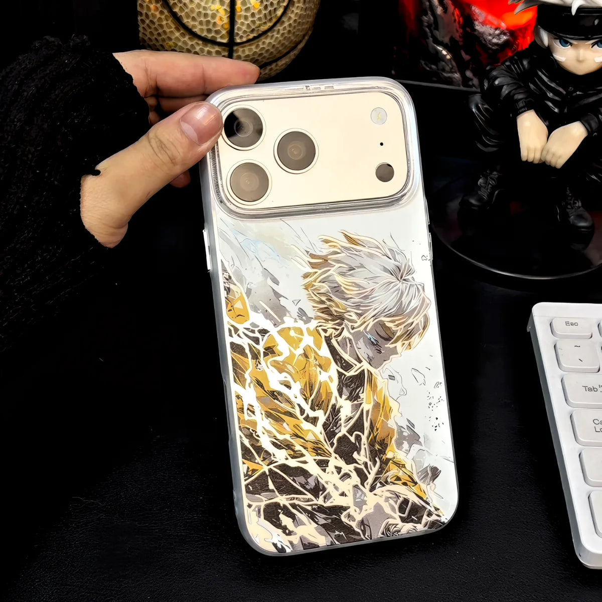 Zenitsu Thunder Sketch – Demon Slayer Case